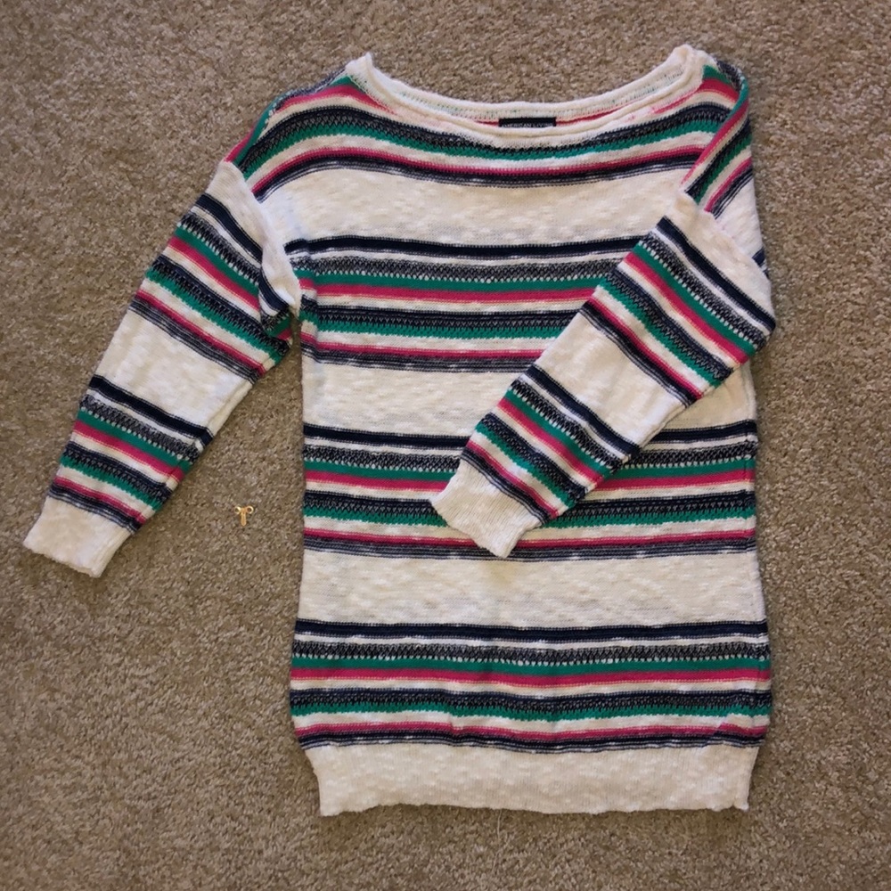 Multicolor Striped Sweater
